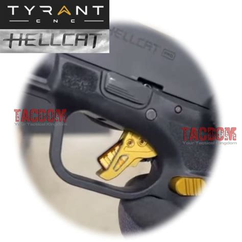 TYRANT DESIGNS I.T.T.S GOLD TRIGGER SHOE for SPRINGFIELD HELLCAT PRO – TACDOM