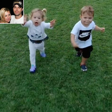 Anna Kournikova Shares Cute Video of Twins with Enrique Iglesias