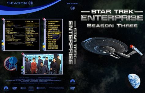 Star Trek Enterprise Season 3 - TV DVD Custom Covers - Star Trek Enterprise Season 3 :: DVD Covers