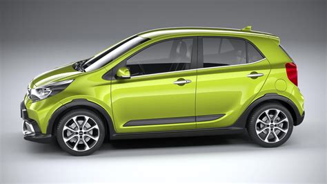 Kia Picanto X-line 2021 3D Model by SQUIR