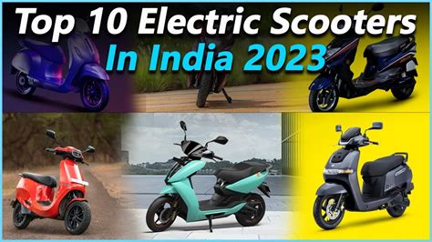 Top 10 Best Electric Scooters Available In India 2023 | Best Electric Scooters 2023 | EV Hindi ...