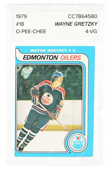 Sold at Auction: 1979 O-PEE-CHEE WAYNE GRETZKY ROOKIE CARD.