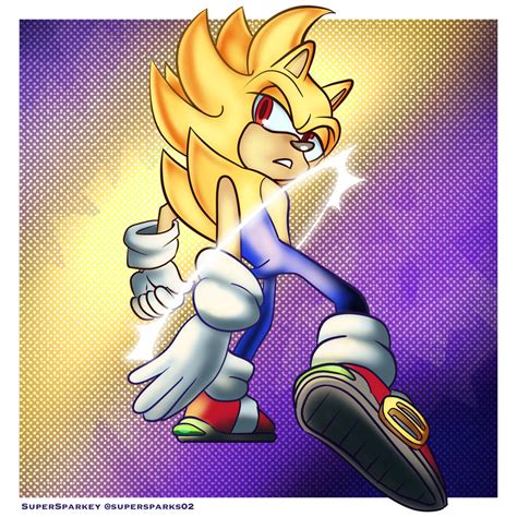 Super Sonic Transformation by SuperSparks on DeviantArt