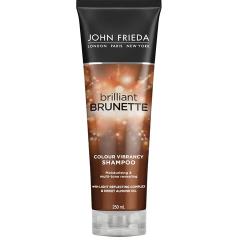 John Frieda Shampoo Brilliant Brunette Moisturising 250ml | Woolworths