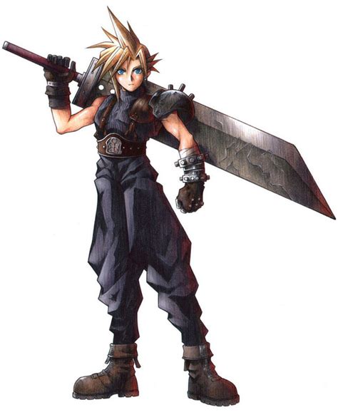 Cloud Strife - Characters & Art - Final Fantasy VII