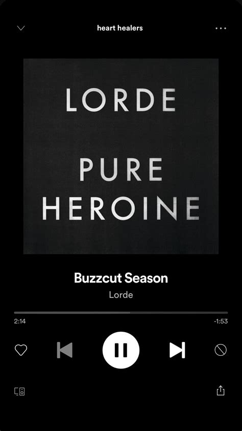 Lorde Pure Heroine, End Of The World, Healer, Playlist, Seasons, Pure ...