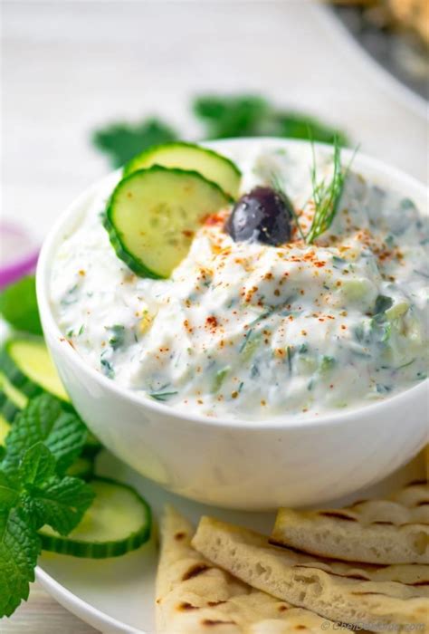 Easy Tzatziki Sauce Recipe | ChefDeHome.com