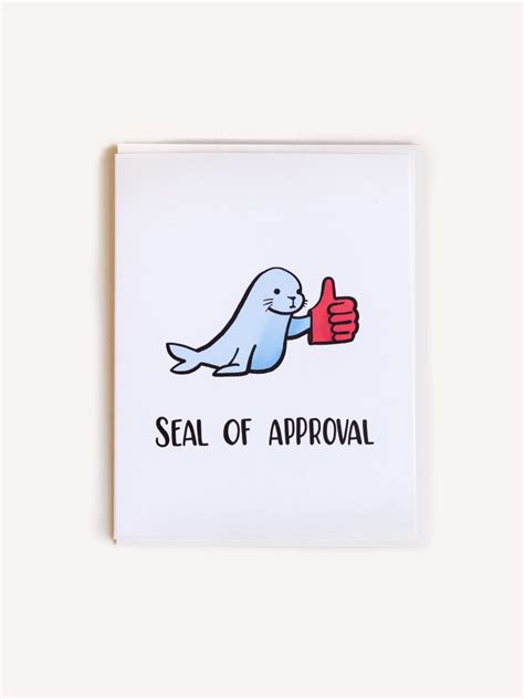 Seal of Approval Card — The DIME Store