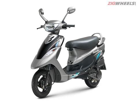 2016 TVS Scooty Pep plus launched with new colours - ZigWheels