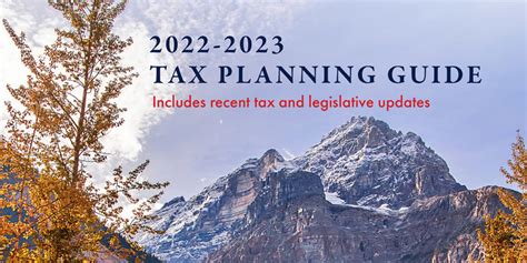 2022-2023 Tax Planning Guide - Couto DeFranco