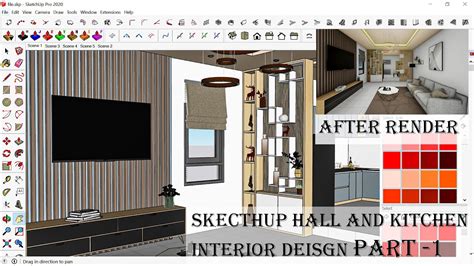 Sketchup kitchen tutorial - arenapolk