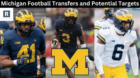 Michigan Football Transfers: AJ Henning, RJ Moten, Nikhai Hill-Green ...