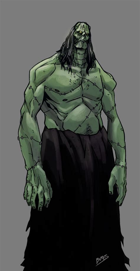 Frankenstein's Monster by SkrubPhace on DeviantArt