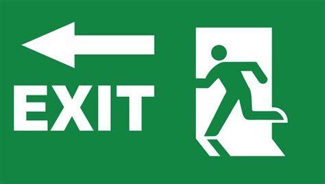 "Emergency Exit Sign" Images – Browse 102 Stock Photos, Vectors, and ...