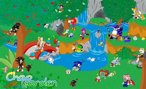 Chao Garden - V1 by sonicolas on DeviantArt