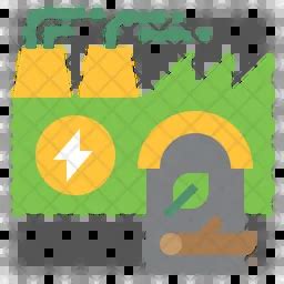 Geothermal Energy Icon - Download in Flat Style