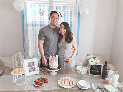 Our Baby Gender Reveal Party! (DIY Party Decor) - Ting and Things