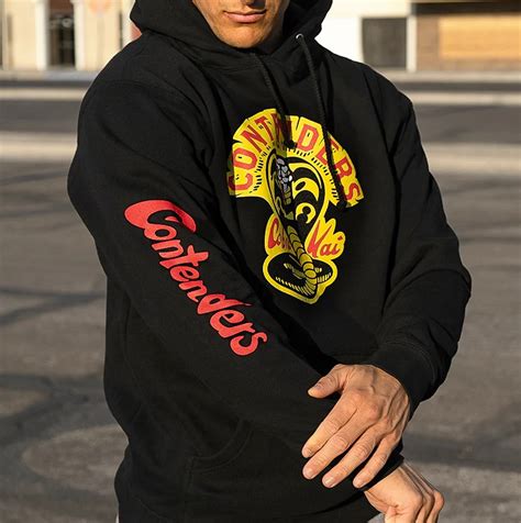 Cobra Kai Hoodies - Cobra Kai Contender Pullover Classic Hoodie | Cobra ...