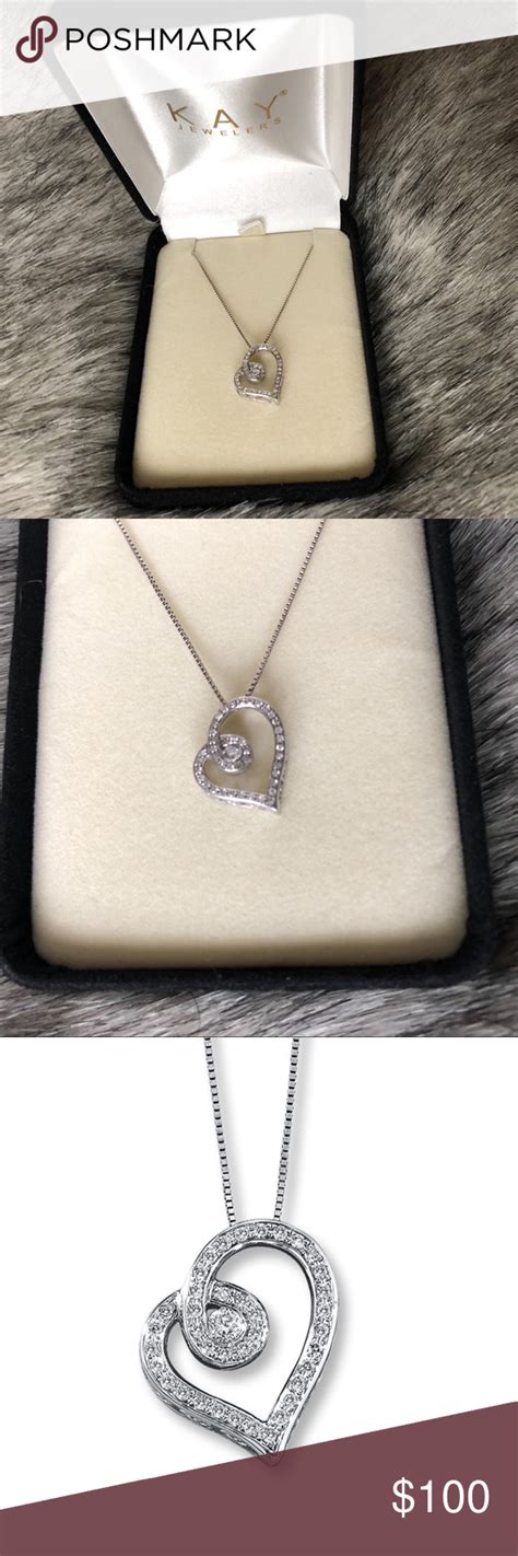 Kay Jewelers loves embrace heart diamond necklace | Heart necklace ...