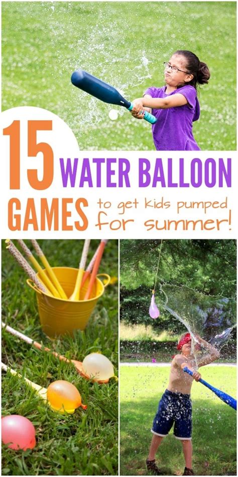 15 Water Balloon Games to Get Kids Pumped for Summer