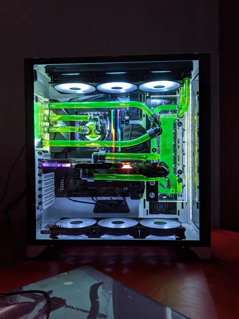 Lian Li 011 Dynamic XL + Distro + Phanteks Glacier D120. : r/watercooling