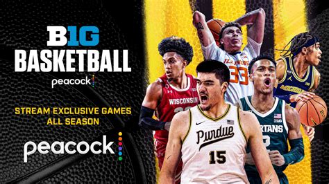 Watch Big Ten Men's Basketball LIVE | Stream College Basketball | Peacock