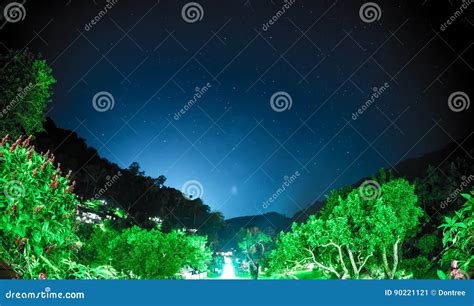 Blue Dark Night Sky with Many Stars Stock Image - Image of outdoors, space: 90221121