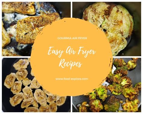 Gourmia Air Fryer: Top 10 Easy Air Fryer Recipes. | FOOD EXPLORA