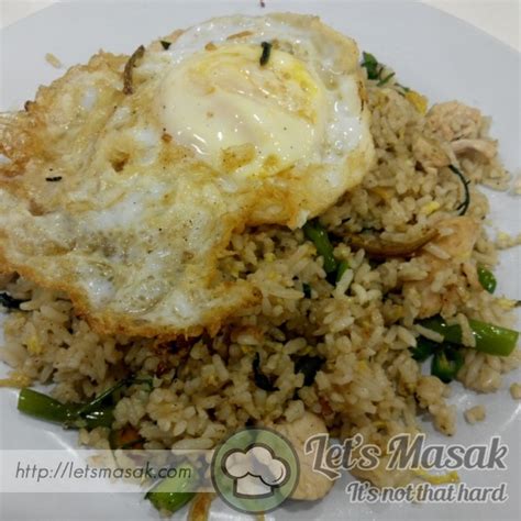 Nasi Goreng Kampung Telur Mata Recipe | LetsMasak