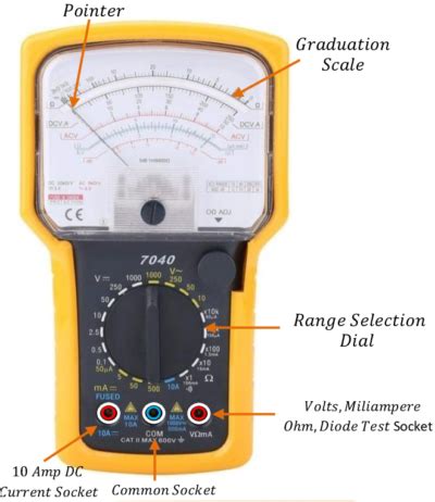 Analog Multimeter - BrainDuniya