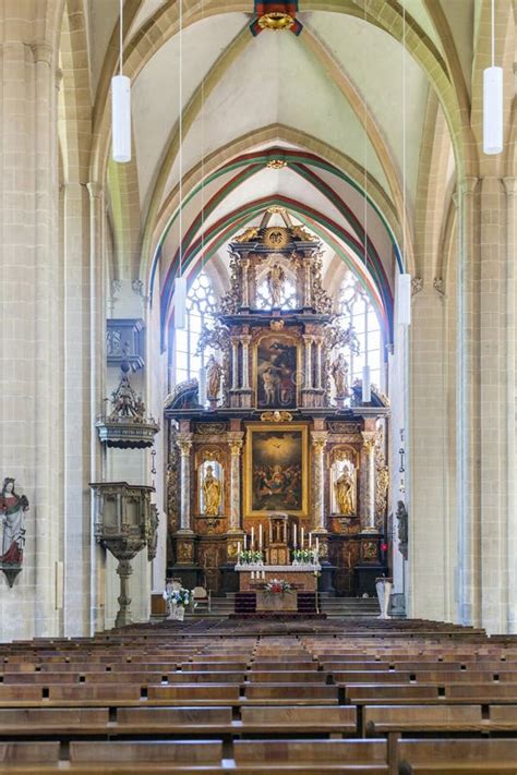 Cathedral of Erfurt in Thuringia in the Evening Stock Photo - Image of gothic, house: 25607766