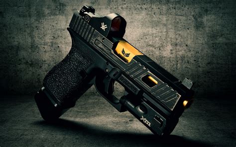 Download wallpaper for 1280x960 resolution | Glock 19 Self-loading ...