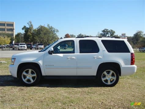 Summit White 2007 Chevrolet Tahoe LTZ Exterior Photo #57113053 | GTCarLot.com