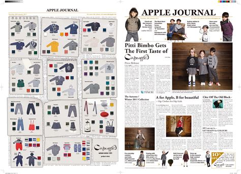 A for Apple Journal News printing design 2011 on Behance