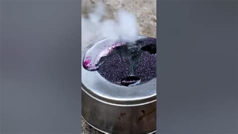 Potassium Permanganate +? = Reaction - YouTube