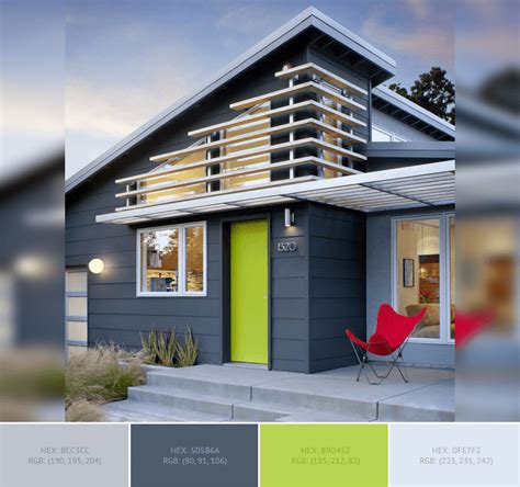 Best Home Exterior Color Combinations And Design Ideas » Blog » SchemeColor.com