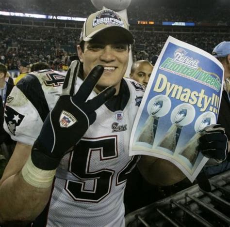 Patriots linebacker Tedy Bruschi knew three rings added up to a dynasty after the Eagles were ...