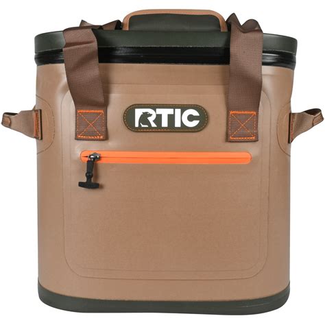 RTIC Soft Pack Insulated Cooler Bag - 20 Cans - Tan - Walmart.com