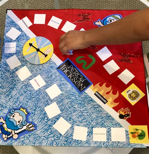 DIY: Make your own Percy Jackson & The Olympians Board Game - Queen Bee Latina