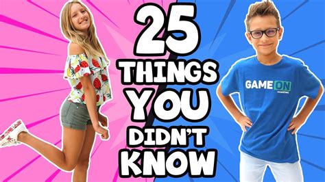 25 Things You Didn't Know About SIS vs BRO!!! - Paranormal Activity