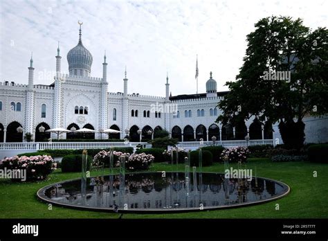 Denmark. Copenhagen. Tivoli gardens Stock Photo - Alamy