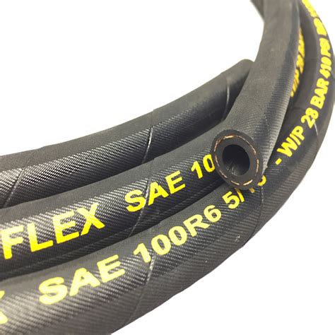 Fiber Braid Hydraulic Hose,flexible hydraulic rubber hose SAE100 r3