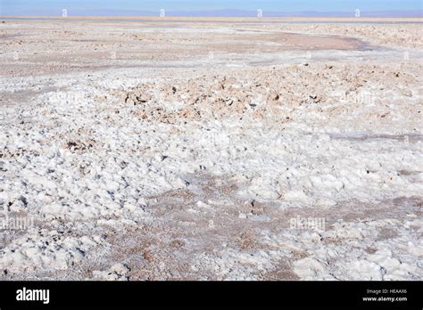 Salt flats lake in Atacama desert Chile Stock Photo - Alamy