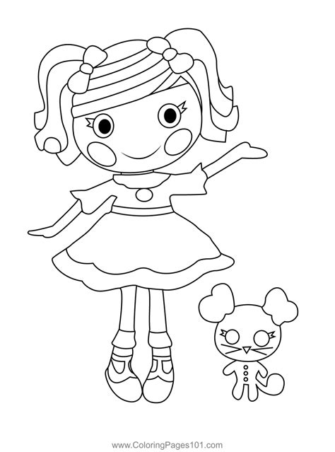 Fancy Frost N Glaze Lalaloopsy Coloring Page for Kids - Free Lalaloopsy Printable Coloring Pages ...