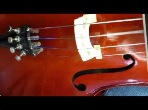 Cello Tuning - YouTube