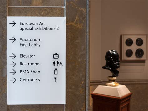 Baltimore Museum of Art Signage - C&G Partners