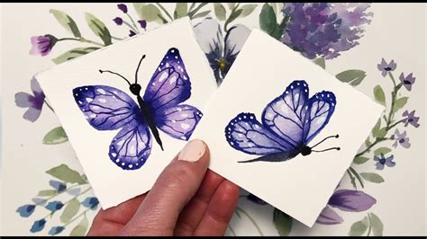 Watercolor Butterfly Tutorial