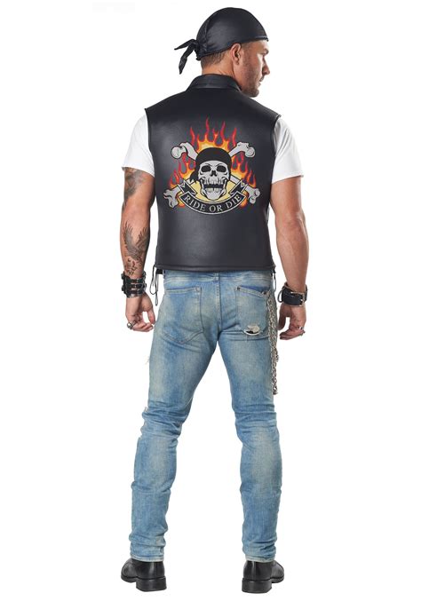 Biker Vest Adult Costume