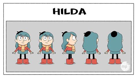 Hier gibt's alle Infos zur Zeichentrickserie Hilda auf Netflix! Character Model Sheet, Character ...