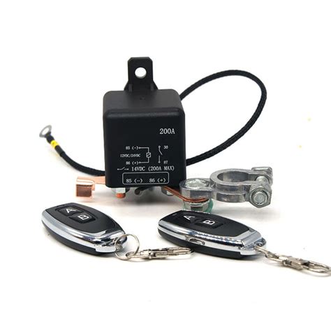 Lylong Car Accessories Wireless Remote Battery Disconnect Switch Remote ...